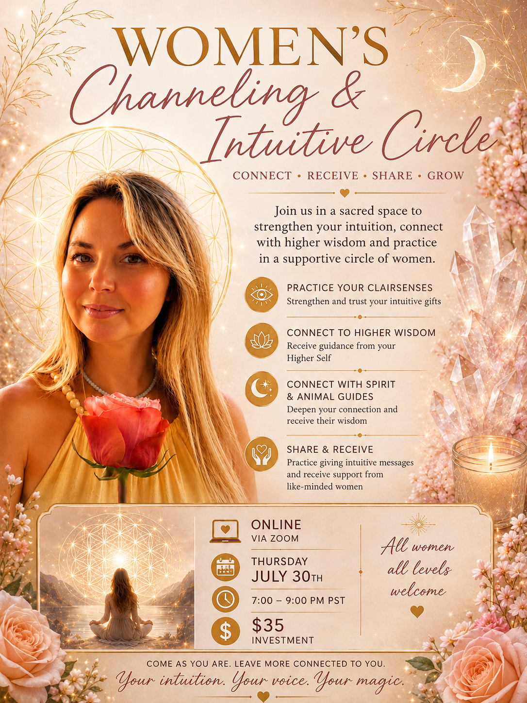 Women's Psychic Circle - Online